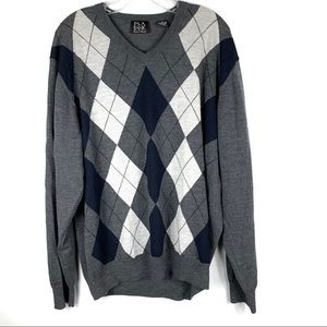 Jos. A. Bank V neck Sweater